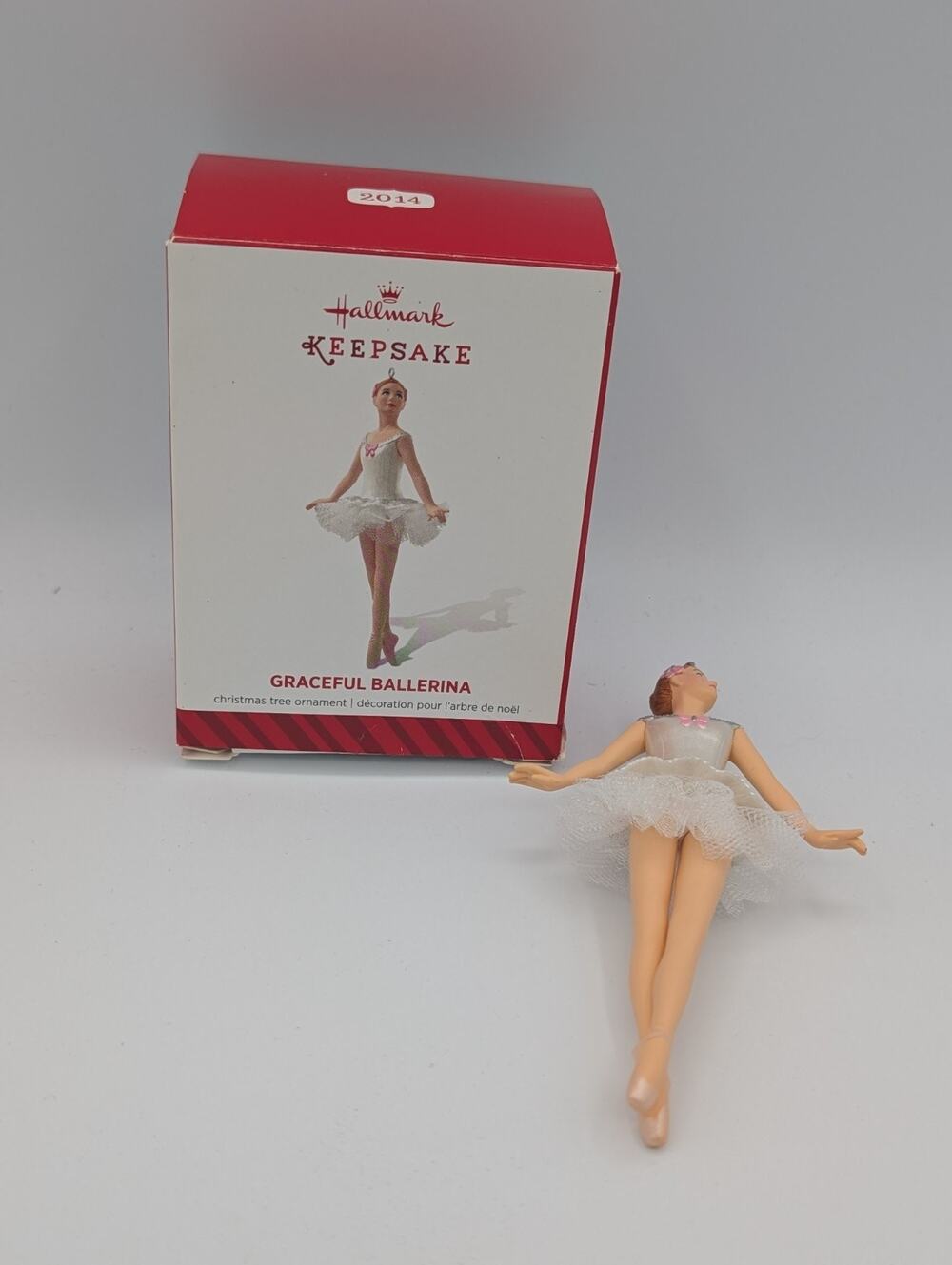 Hallmark Keepsake Graceful Ballerina Dancer Christmas Ornament 2014 MIB